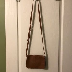 5 1/2” tall x 8” long x 1 1/2” wide strap 48” long